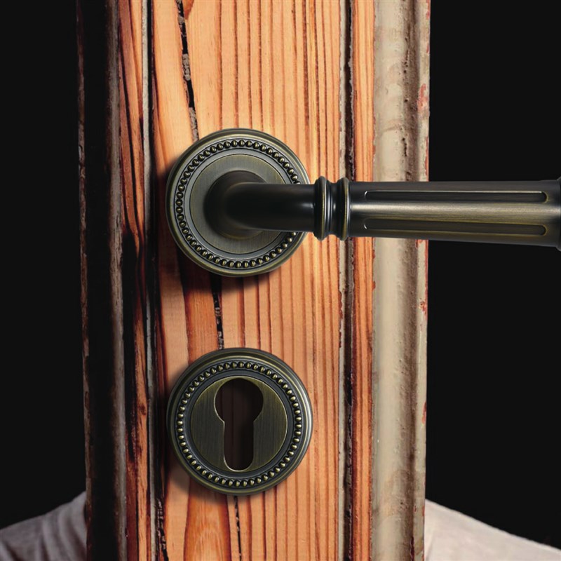 世连泰好门锁室内卧室房间卫生间欧式实木门锁具家用静音复古铜锁