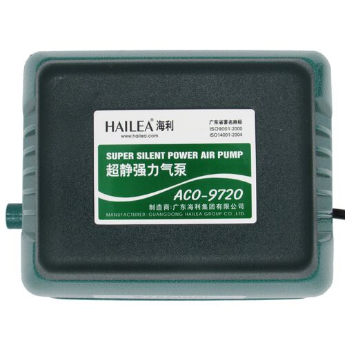 海利aco9730鱼池气泵9740海鲜池鱼缸静音增氧泵9720ACO9750冲氧泵