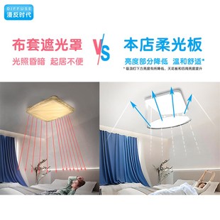 吸顶灯柔光板反光板遮光板反光片遮光片漫反射母婴灯护眼不刺眼