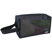 网眼洗漱包男士 便携浴兜包女大容量手提洗澡篮折叠浴筐健身洗澡包