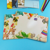 小学生 混装 卡通玩具A4通用奖状纸 多款 可打印 创意定制 幼儿园