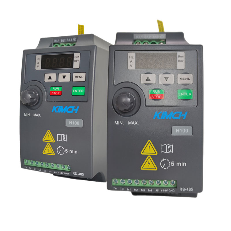 变频器单相220v电机调速器H100简易变频器0.75kw/1.5kw迷你变频器