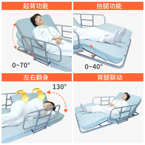 康护佳卧床老人电动翻身起背辅助器瘫痪病人起身床垫家用神器