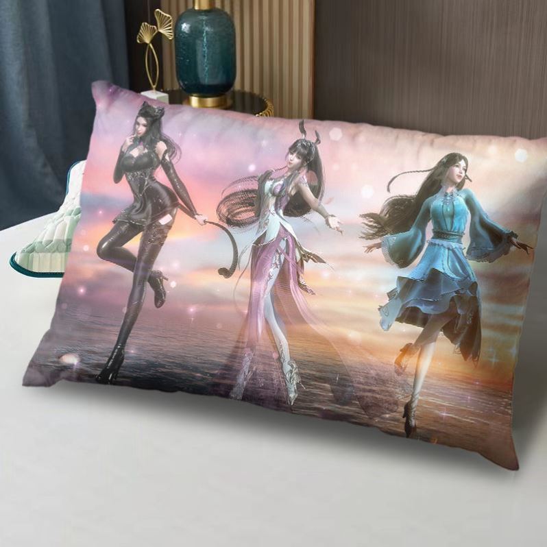 斗罗大陆枕头唐三小舞枕芯枕套装学生单人宿舍抱枕定制床上用品