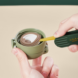 保温杯盖刷三合一缝隙刷多功能凹槽清洁刷奶瓶刷杯口沟槽清洗神器