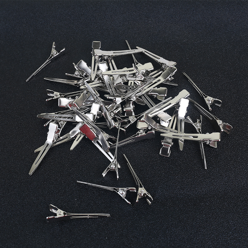 专业影楼化妆师美发夹鸭嘴夹小号烫发夹子分区定位夹手推波纹夹