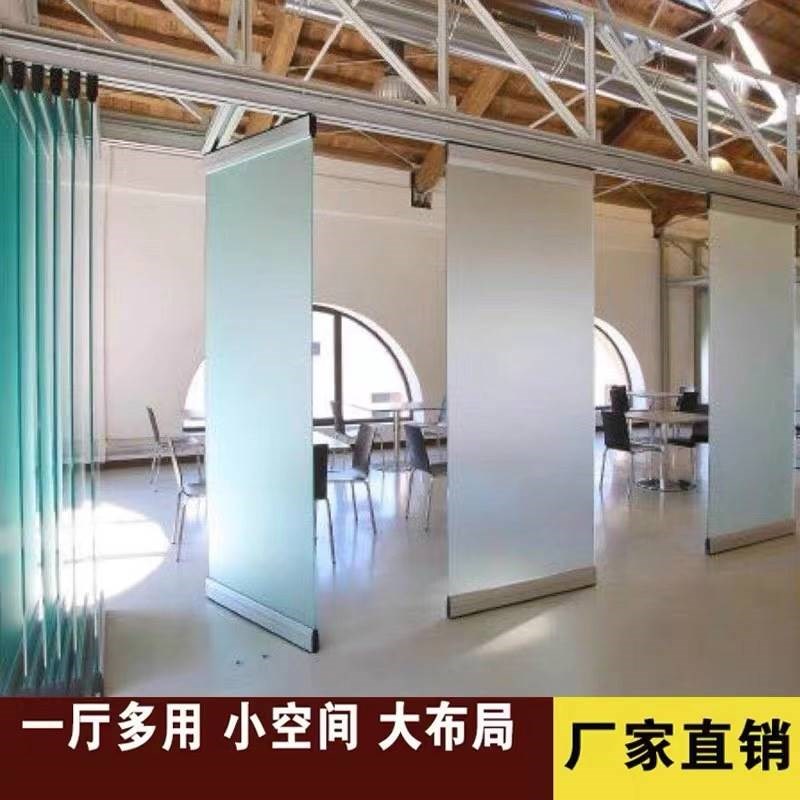 活动隔断双玻百叶隔断可移动 可活动移动隔断墙板式宴会厅隔断墙
