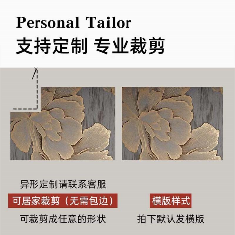 轻奢入户门地垫家用耐脏耐磨脚垫防滑客厅垫子进门地毯门垫高级感