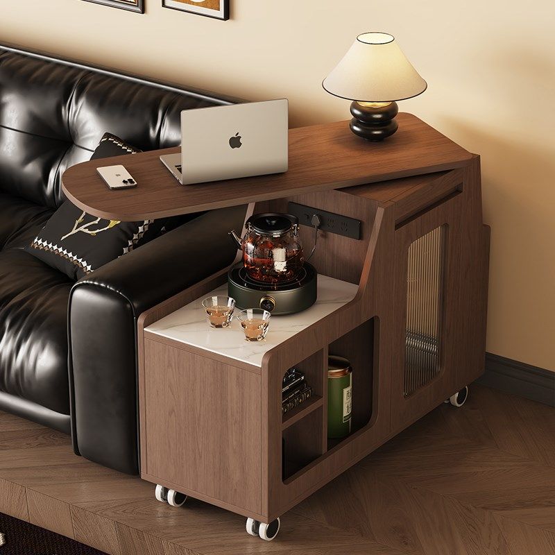 可移动旋转边几小桌子沙发侧边柜客厅小户型床头柜茶几置物架边桌,住宅家具,角几/边几,淘宝优惠券,粉丝福利购,淘宝优惠卷