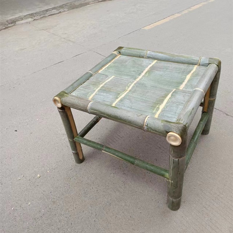 竹茶几禅意竹制品茶桌中式简约户外茶舍竹桌子桌椅组合竹制品家具