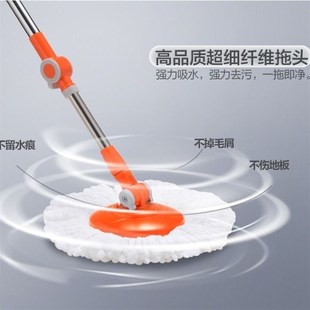 Q5旋转一拖免手洗甩干家用懒人拖净拖布墩布 大卫拖把桶2022新款