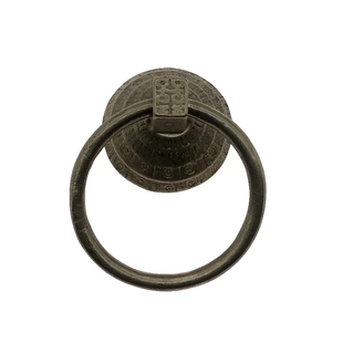 仿古大门铜配件实木门花格门环敲门器纯铜中式门拉环铜拉手环门钹