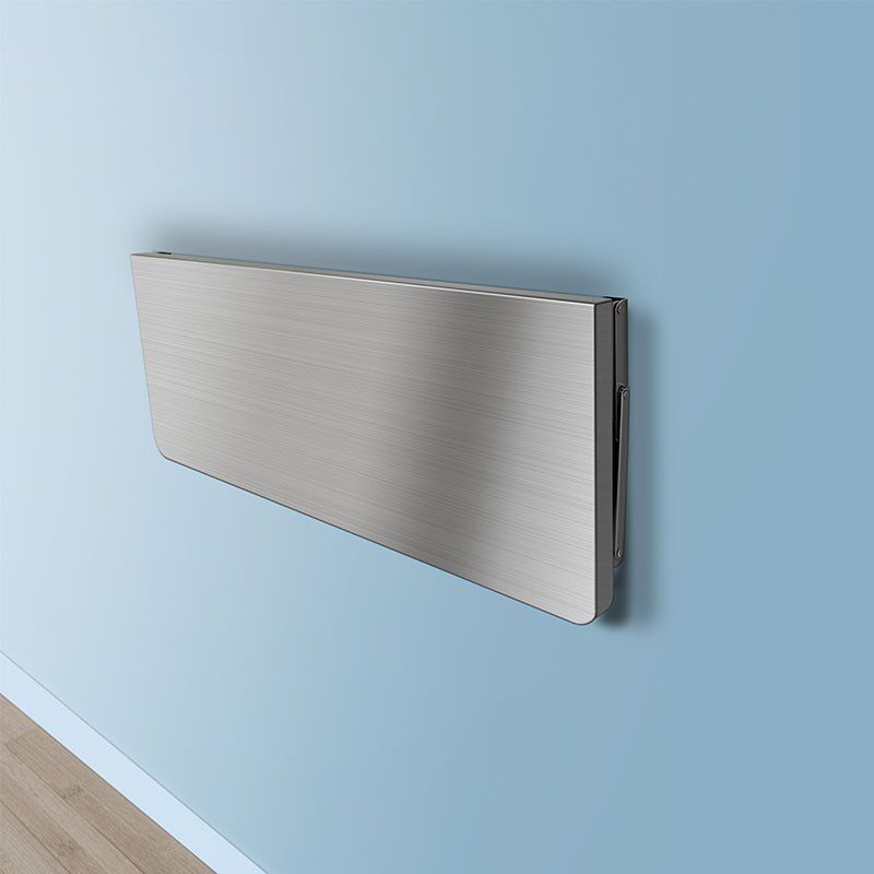 圆角折叠桌304不锈钢定制墙上壁挂置物承重货架餐厅厨房家用