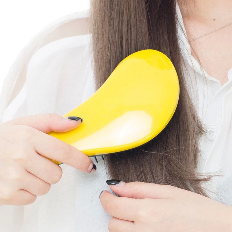 包邮  美发梳顺发梳手柄梳魔法梳头皮按摩梳子护理个人打结头发