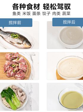 鼻饲胃管流食破壁机老年人辅食打粉碎饭菜搅拌料理机多功能小型