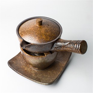【拾趣阁】日式粗陶茶具套装 普洱茶壶粗陶茶壶 煮茶茶炉粗陶茶壶