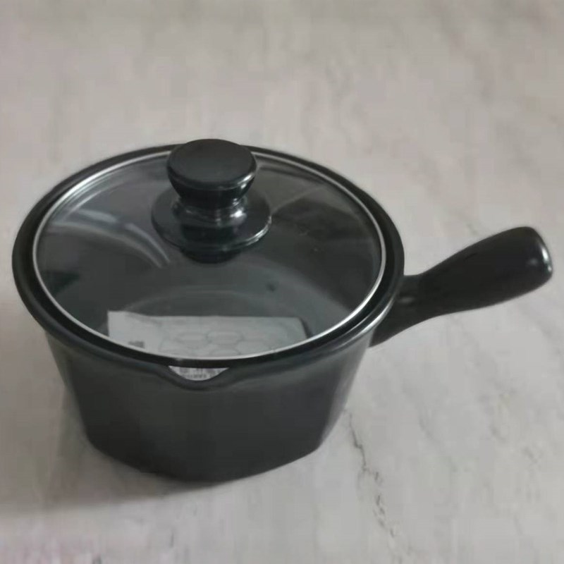 景德镇珍宝陶瓷砂锅煲奶锅单柄养生宝宝辅食小炖锅电陶炉明火通用