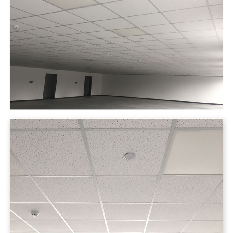 成都轻钢龙骨隔断墙矿棉板洁净板铝扣板吊顶办公室石膏板隔墙施工