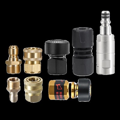 亿力高压洗车机出水快速接头配件出水防缠绕5550/5630/5650/5660