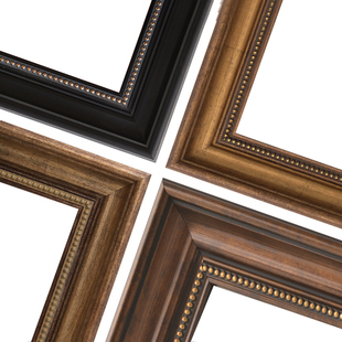 YISHARE 欧式全身镜壁挂穿衣镜 服装店复古试衣镜美式落地大镜子