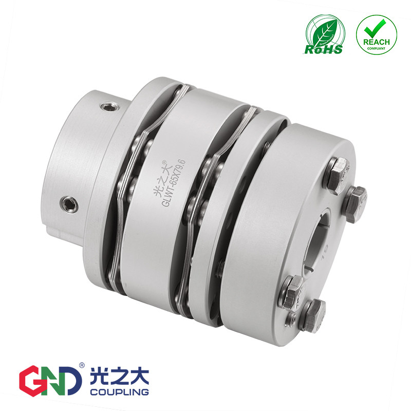 GLWT 8螺丝双膜片单台阶胀套联轴器伺服马达丝杆大扭矩精密连轴器