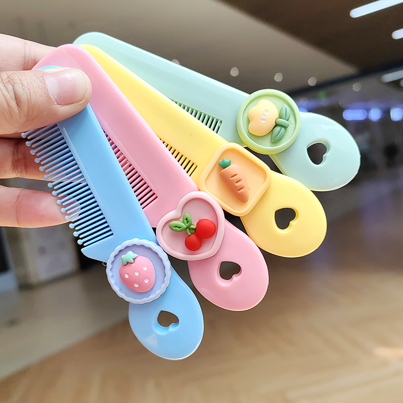 婴儿梳宝宝梳迷你安全梳小孩新生儿童头发梳子可携式小梳子可爱卡,婴童用品,安全梳子/刷子,淘宝优惠券,粉丝福利购,淘宝优惠卷