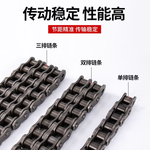 B系列工业链条4分08B5分10B6分12B1寸16B 20B24B28B32B40B 56B72B