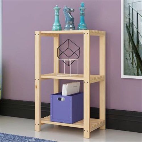 简易实木置物架收纳储物架展示木架子层架木质多层可定做鞋架