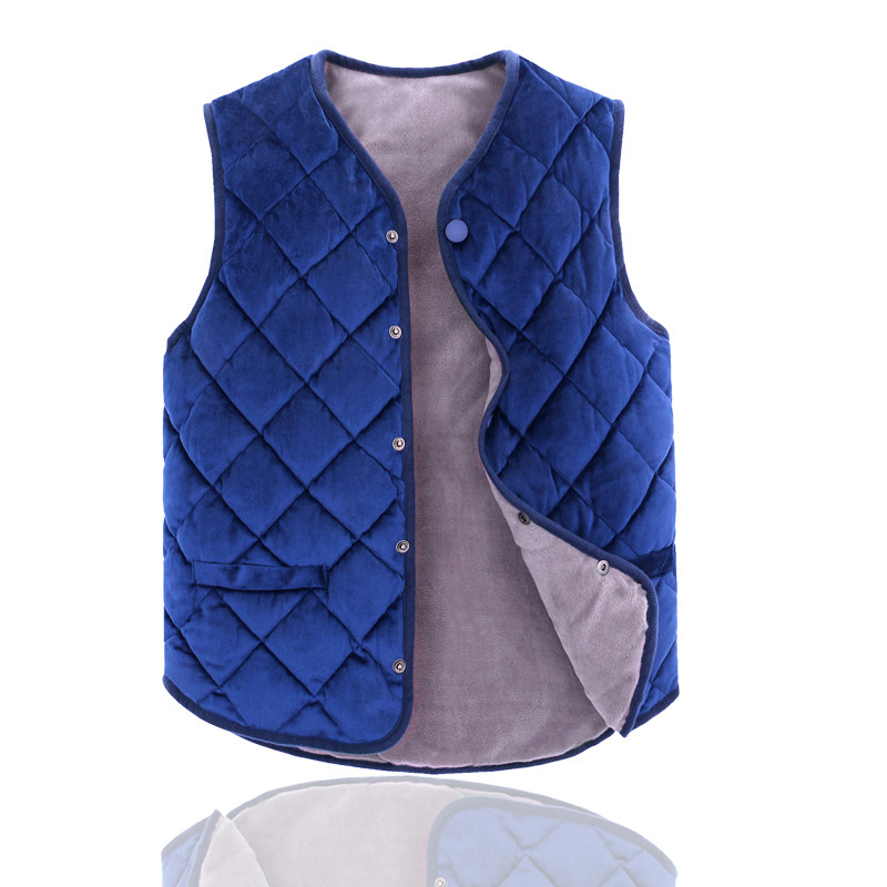 儿童马夹洋气外穿宝宝背心春秋女童男童大童小孩羽绒棉夹棉马甲女