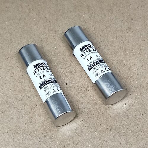 茗熔RT18-32(RO15)熔断器 500V 690V 5A 6A 8A 10A 12A 10X38mm