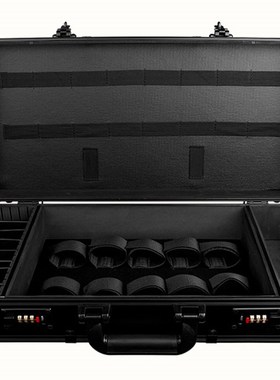 发型师美发工具箱barber外出密码手提箱剪刀电推剪收纳箱架理发店