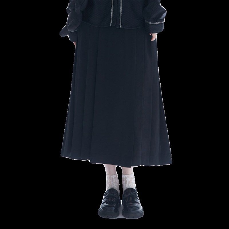 泽米拉汉元素圆领羊毛呢大衣外套汉服立领袄改良马面裙半身裙日常,女装/女士精品,汉服半身裙,淘宝优惠券,粉丝福利购,淘宝优惠卷