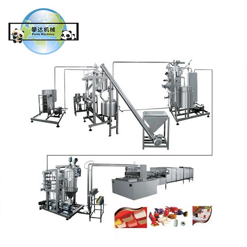 全自动浇注糖果机械线太妃糖浇注线太妃糖线设备糖果加工机械厂家
