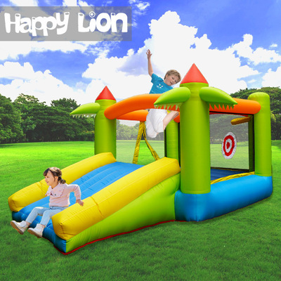 室内充气城堡儿童蹦蹦床充气城堡有弹性充气小滑梯bounce house