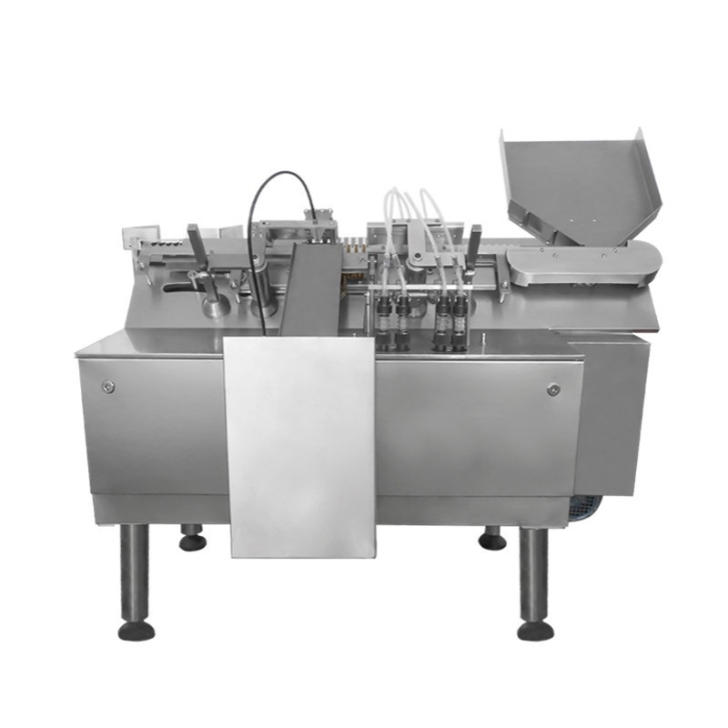 四针安瓿拉丝灌封机 液体灌装封口机 玻璃瓶灌装拉丝机