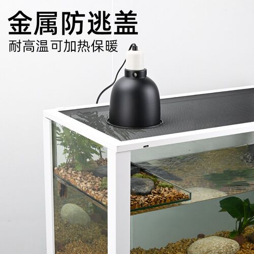 乌龟饲养缸d生态造景大型水陆缸复式双层可移动养龟专用超大玻璃