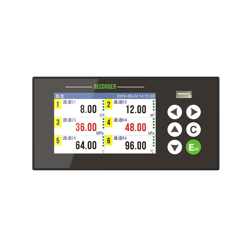 WPR40A无纸记录仪1~6通道输入全隔离报警通讯变送打印