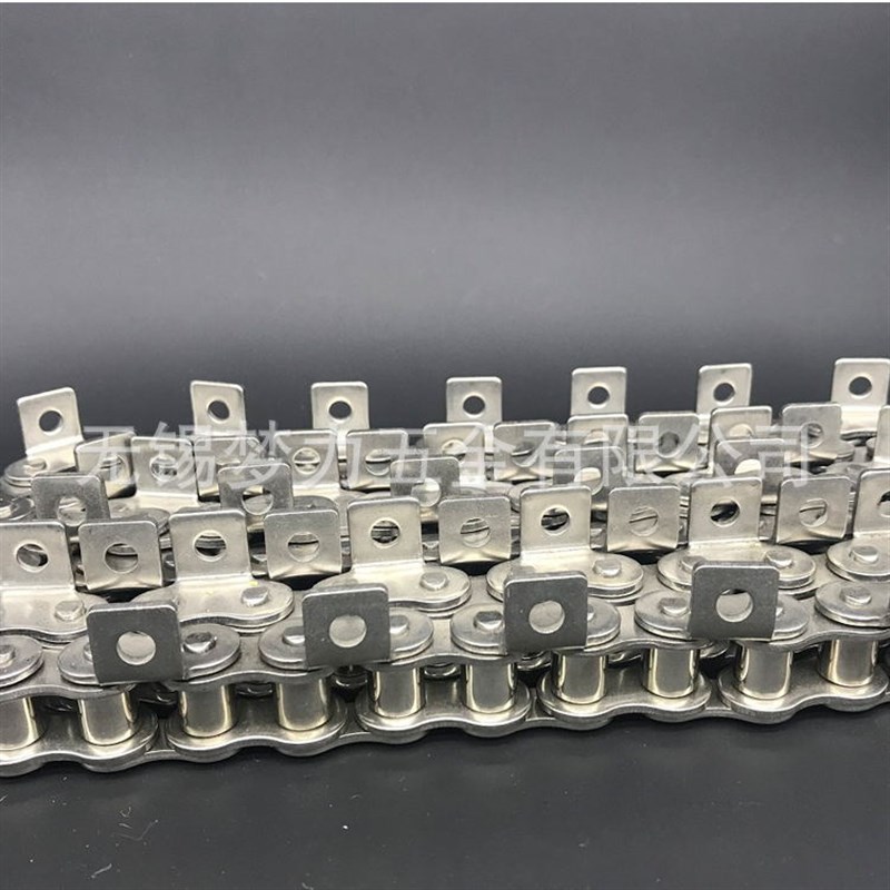 [】10A-1  5分不锈钢链条  弯板链条 工业传动链条 链轮配套