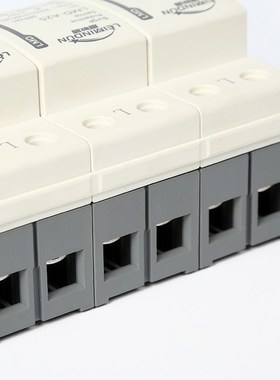 灰色防雷避雷一级浪涌保护器2p 3p 4P浪涌后备开关电涌保护器