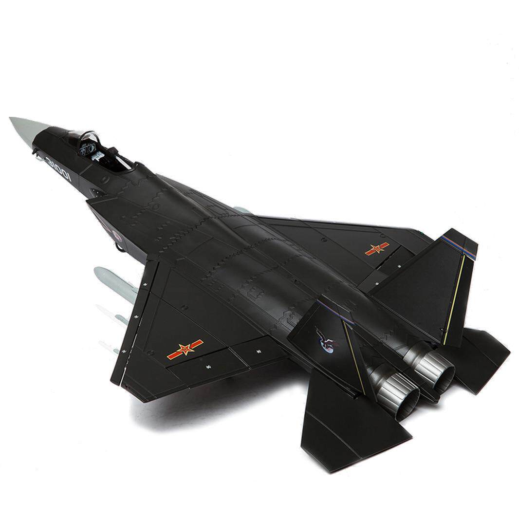 1:24歼-31仿真合金战斗机模型J31隐形机合金飞机模型摆件