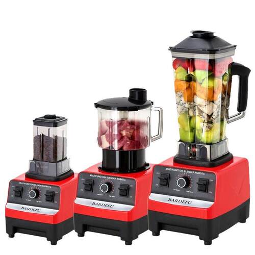 跨境4L8in1blender榨汁机家用不锈钢大功率纯铜搅拌机绞肉碎冰