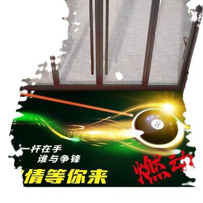 台球厅进门口地垫地毯球桌球装饰布置地毯创意新款地垫水晶绒毯