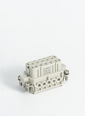 SMICO厂家直销 矩形防水重载连接器HA-010-F公母对插航空插头系列