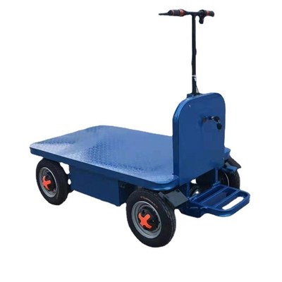 机械电动载人升降平板车  电动平板车价格 爬山虎搬运车