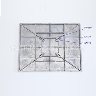 400*500mm高脚平脚底板加热板压铸电热板烫画机专用铸铝加热板