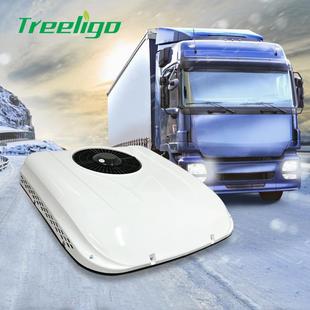 廠家新款 頂置汽車空調(diào)一體機(jī)12v24v渦旋制冷駐車空調(diào)房車卡車空調(diào)