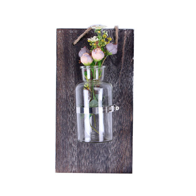 壁挂花盆 墙面小清新文艺绿萝水培植物容器装饰品 壁饰悬挂花盆