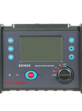 征能ES3025数字兆欧表 高压绝缘电阻表 2500V电子摇表测试仪