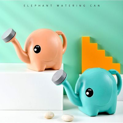 儿童浇花壶大象洒水壶 加厚园艺工具塑料洒淋花壶家用喷壶长嘴壶