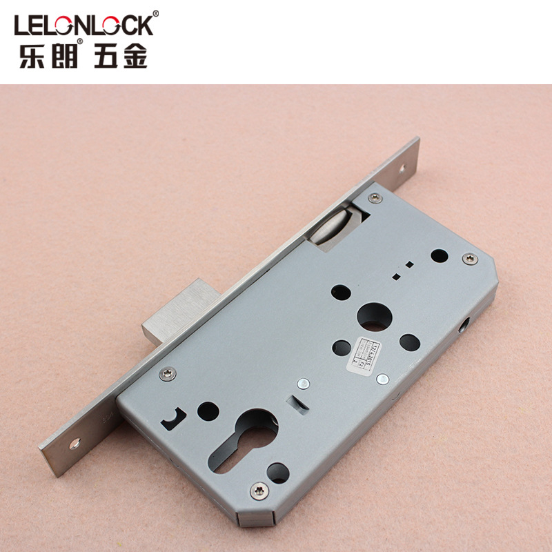 欧标不锈钢304滚珠锁体 5572ZR防风碰珠锁体东南亚入户门滑轮锁体